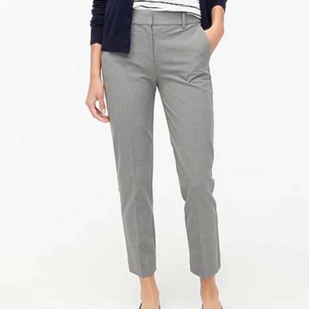J. Crew Ruby Crop Pant In Gray - image 1